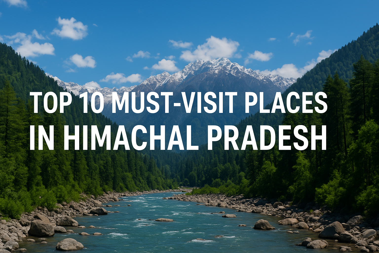 Top 10 Must-Visit Places in Himachal Pradesh